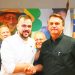 Gustavo Mendanha e Jair Bolsonaro | Foto: Reprodução