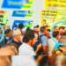 Ricardo Rocha acompanha Gustavo Mendanha a evento em Aparecida de Goiânia | Foto: Folha Z