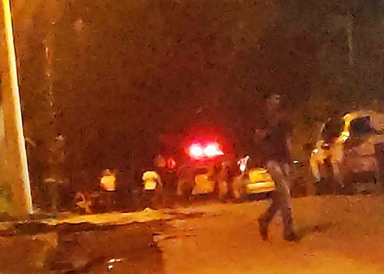 Homicídio no Jardim Veneza, em Aparecida de Goiânia | Foto: Leitor / FZ