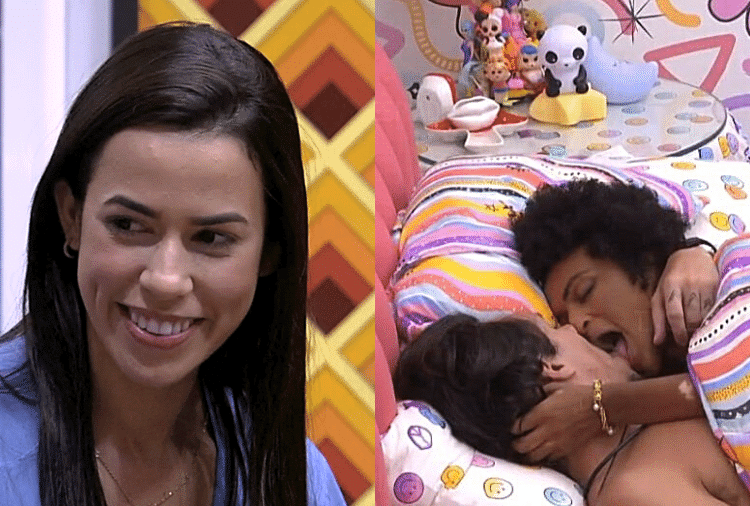 Larissa afirmou que Natália está grávida dentro do BBB 22 | Foto: Reprodução
