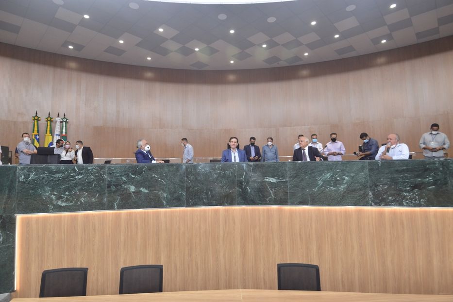 Deputados recebem novos gabinetes | Foto: Maykon Cardoso