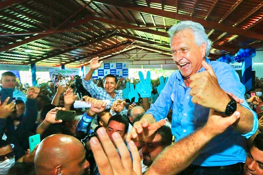 Ronaldo Caiado em encontro do União Brasil | Foto: Divulgação