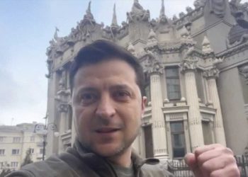 Presidente da Ucrânia, Volodymyr Zelensky | Foto: Reprodução