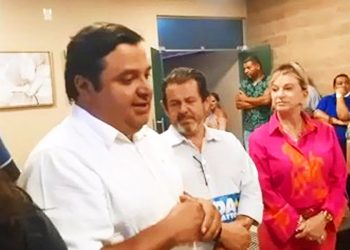 Leandro da Pamonharia e Gleison Flávio | Foto: Reprodução