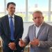Max Menezes recebe Vilmar Mariano em seu gabinete na Assembleia Legislativa de Goiás (Alego) | Foto: Folha Z