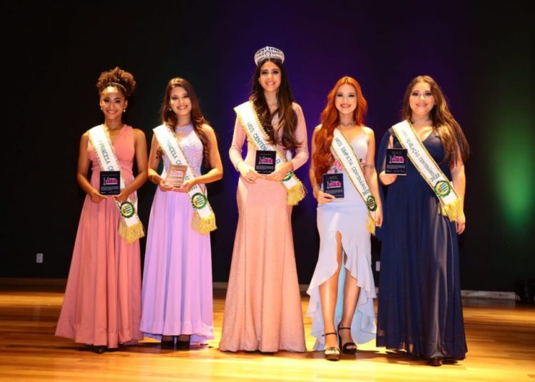 Vencedoras do Miss Aparecida Centenário (Foto: Enio Medeiros)