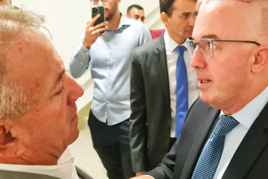 Vilmar Mariano e Samuel Almeida | Foto: Folha Z