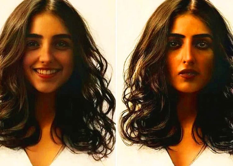 Rosto da Virgem Maria simulado pelo pesquisador brasileiro Átila Soares da Costa Filho | Foto: Reprodução