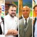 Ronaldo Caiado, Gustavo Mendanha, Major Vitor Hugo e Marconi Perillo | Foto: Montagem / FZ