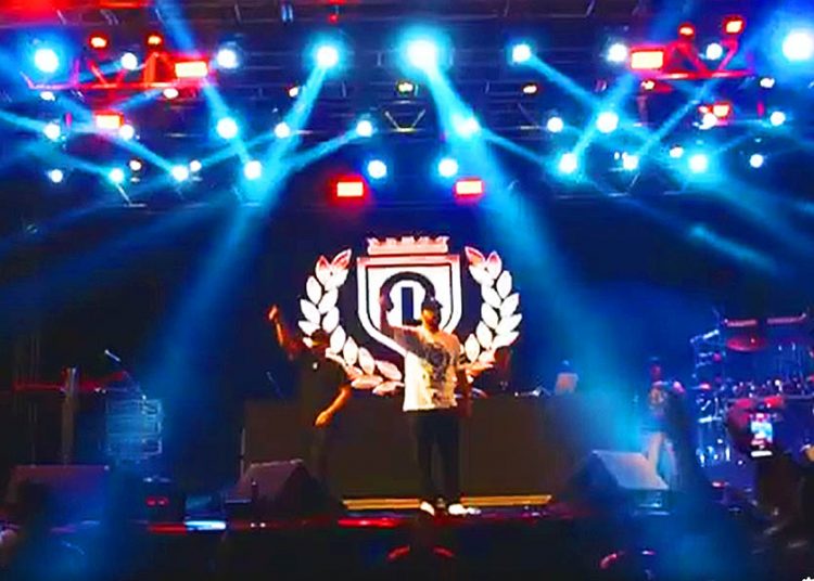 Apresentação da banda CL a Posse no Aparecida é Show 2022 | Foto: Reprodução