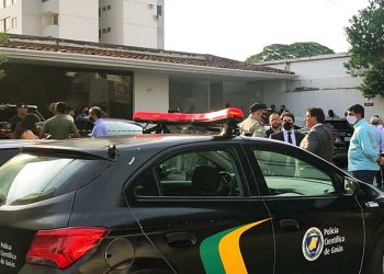 Advogados Marcus Aprigio Chaves e Frank Alessandro Carvalhães de Assis foram assassinados em 28 de outubro de 2020, no interior do escritório de advocacia “Chaves Advogados Associados”, localizado no Setor Aeroporto, em Goiânia | Foto: Reprodução