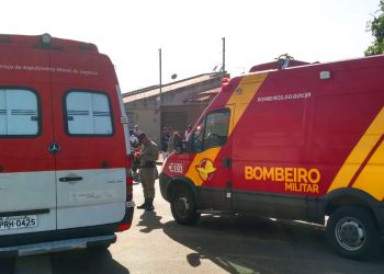 Acidente no Parque das Nações, em Aparecida de Goiânia | Foto: Leitor / FZ