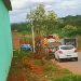 Cadáver encontrado em cratera no Recanto do Bosque, em Aparecida de Goiânia | Foto: Leitor / FZ