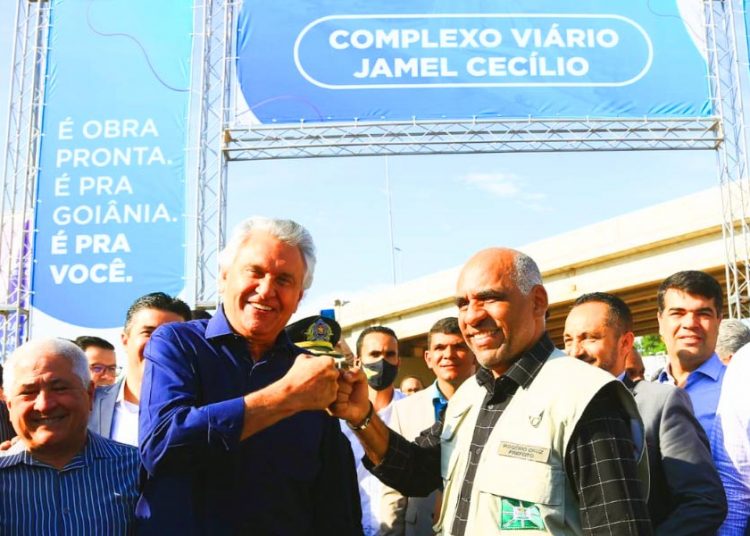 Ronaldo Caiado e Rogério Cruz | Foto: Wesley Costa