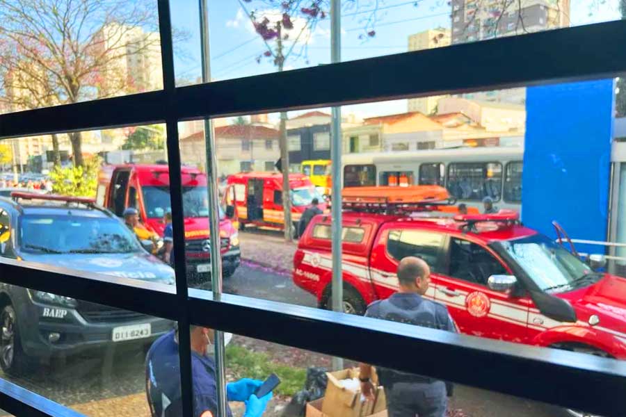 Atentado dentro de ônibus em Piracicaba (SP) | Foto: Reprodução