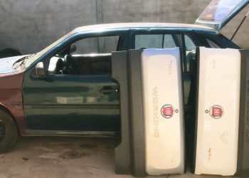 Polícia Militar localiza tampas de picape furtadas em Goiânia | Foto: Divulgação / PMGO