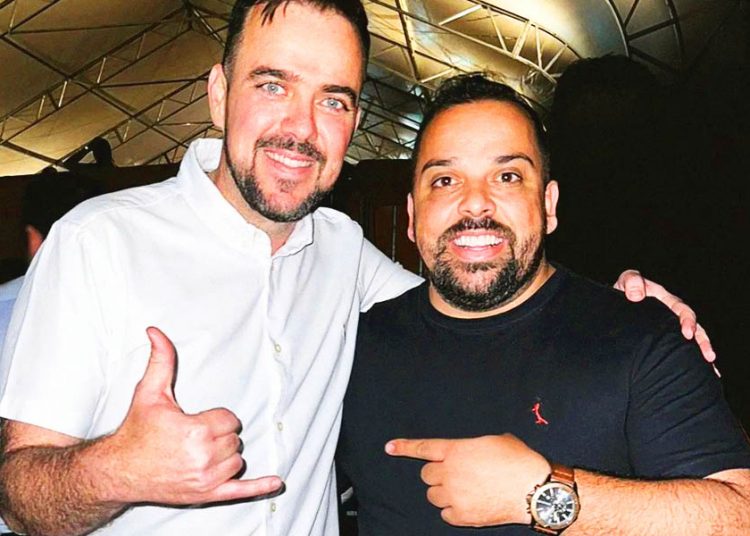Gustavo Mendanha e Geverson Abel | Foto: Reprodução
