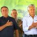 Jair Bolsonaro e Ronaldo Caiado | Foto: Reprodução