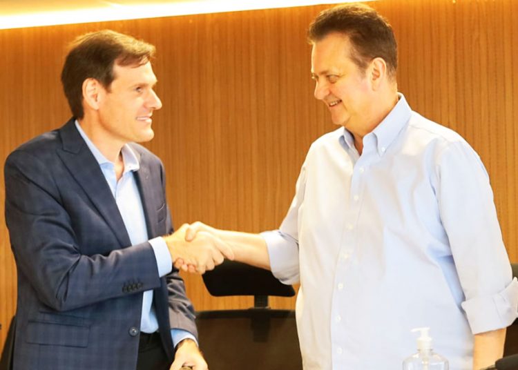 Lissauer Vieira e Gilberto Kassab | Foto: Divulgação