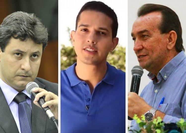 Nélio Fortunato, Zé Antônio e Pastor Romeu | Foto: Montagem / FZ