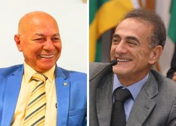 Professor Alcides e Jardel Sebba | Foto: Montagem / FZ