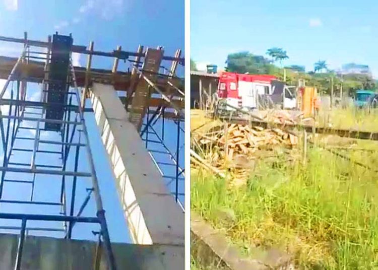 Trabalhador morreu em obra de igreja de Goiânia | Foto: Reprodução