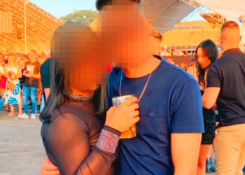 Casal depôs à polícia sobre vídeo que mostra mulher fazendo sexo com um desconhecido durante o show da dupla Henrique e Juliano | Foto: Reprodução