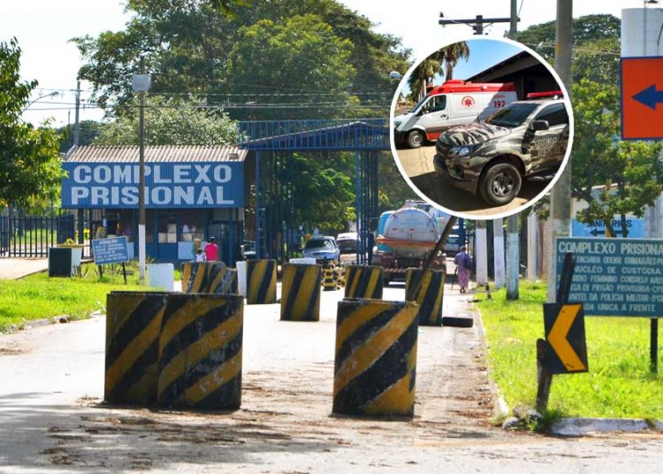 Ocorrência na CPP de Aparecida de Goiânia | Foto: Montagem / FZ