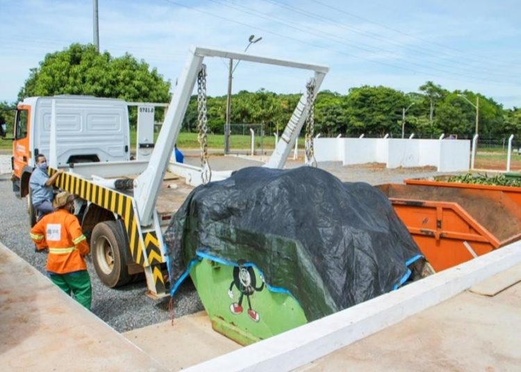 Goiânia tem ecopontos para descarte de entulho, óleo, pneus e mais | Foto: Divulgação