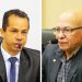 Isaac Martins e Professor Alcides | Foto: Montagem / FZ