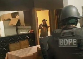 PM resgatada mulher de cárcere privado em Aparecida de Goiânia | Foto: Reprodução