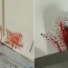 Casa 'jorra' sangue em Cambé, no Paraná | Foto: Reprodução