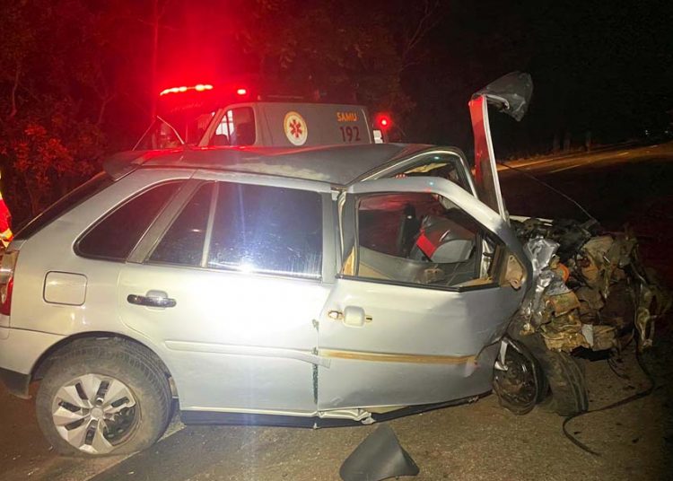 Acidentes seguidos na BR-153, em Porangatu | Foto: Divulgação / PRF