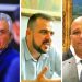 Ronaldo Caiado, Gustavo Mendanha e Major Vitor Hugo | Foto: Montagem / FZ