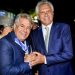 Ronaldo Caiado e Luiz do Carmo permanecem de mãos dadas e senador irá coordenar campanha entre eleitorado evangélico (Foto: Divulgação)