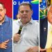 Gustavo Mendanha, Marconi Perillo e Ronaldo Caiado | Foto: Montagem / FZ