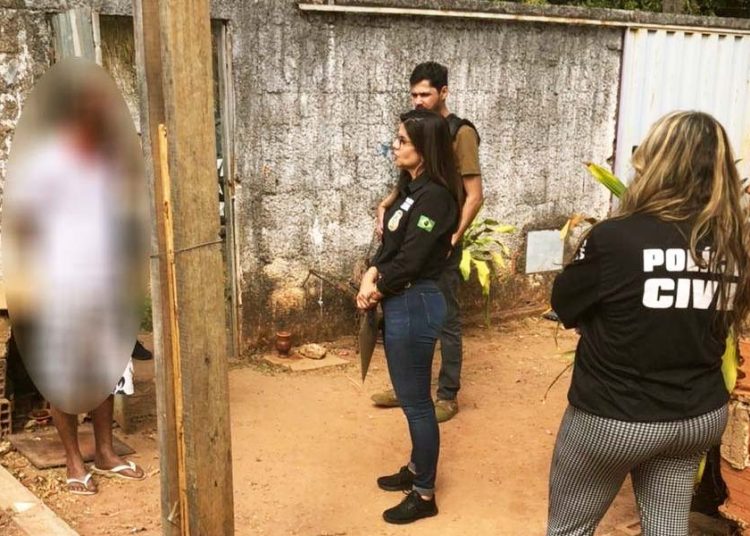 Deam de Aparecida de Goiânia cumpre mandado de prisão preventiva contra pai de santo acusado de praticar crimes sexuais, como estupro, contra várias mulheres | Foto: Divulgação / PCGO