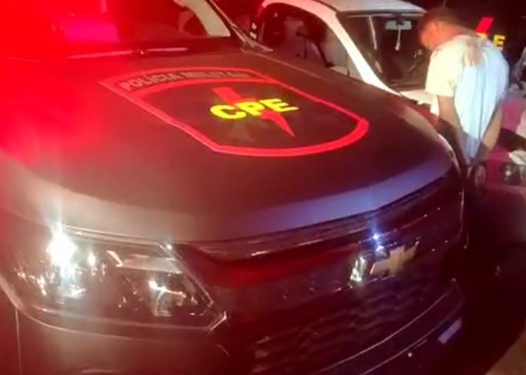 Preso suspeito de matar ex da esposa na Vila Brasília, em Aparecida de Goiânia | Foto: Divulgação / PMGO