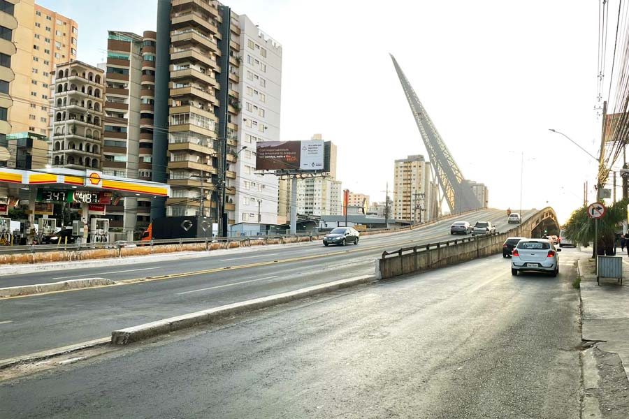 Viaduto João Alves de Queiroz, em Goiânia | Foto: Divulgação