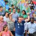 Mendanha caminha 6 km na região noroeste de Goiânia | Foto: Rodrigo Estrela
