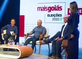 Major Vitor Hugo foi sabatinado pelo Mais Goiás | Foto: Divulgação