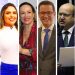 Candidatos a deputado federal com mais chance de eleição por partido em Goiás | Foto: Montagem / FZ