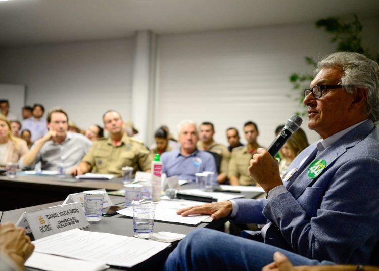 Governador Ronaldo Caiado se reúne com empresários na Aciag | Foto: divulgação
