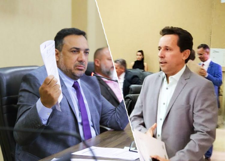 André Fortaleza e Sergio Cândido | Foto: Montagem