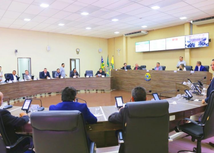 Plenário da Câmara de Aparecida de Goiânia | Foto: Marcelo Silva