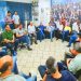 Bolsonaristas se reúnem para definir trabalho pela reeleição de Bolsonaro em Aparecida de Goiânia | Foto: José Alves / Folha Z