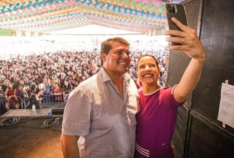 Fernando Lucena e Raquel Lyra | Foto: Reprodução