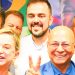 Magda Mofatto, Gustavo Mendanha e Professor Alcides | Foto: Reprodução