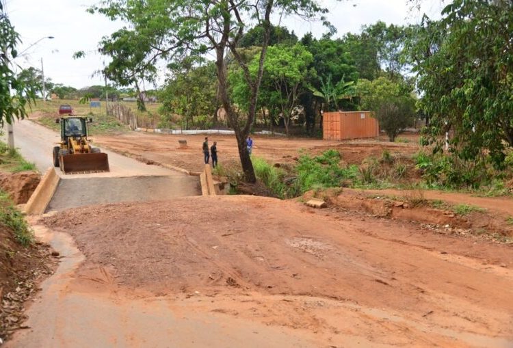 Prefeitura de Aparecida inicia obras na ponte do Jardim Dom Bosco | Foto: Claudivino Antunes