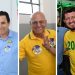 Veter Martins, Professor Alcides e Glaustin da Fokus | Foto: Montagem / FZ